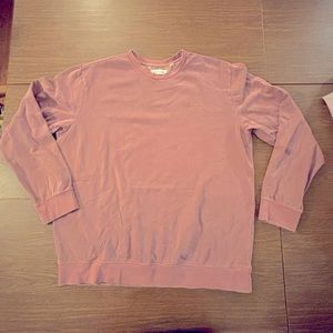 Men’s PacSun washed Burgundy sweatshirt with dreamer embroidery. Size large.-EUC